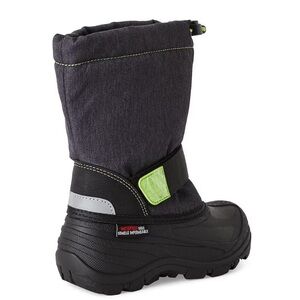 George Black and Green Rain & Snow Boots with Insulation